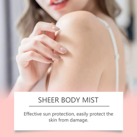 Image of Body Sunscreen Spray SPF42+ Sunblock Powerful Protect Body UVA/UVB Resistance Sunburn Spot Whitening Waterproof Body Sunscreen