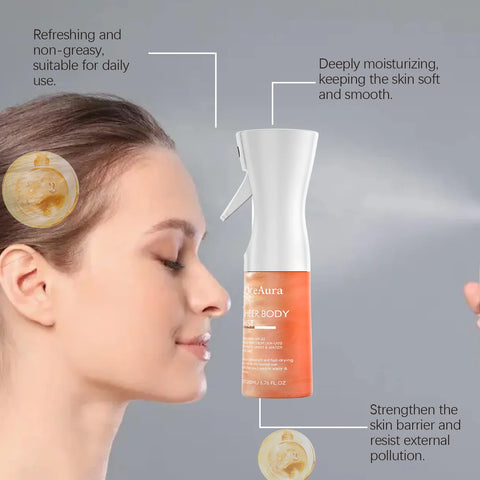 Image of Body Sunscreen Spray SPF42+ Sunblock Powerful Protect Body UVA/UVB Resistance Sunburn Spot Whitening Waterproof Body Sunscreen